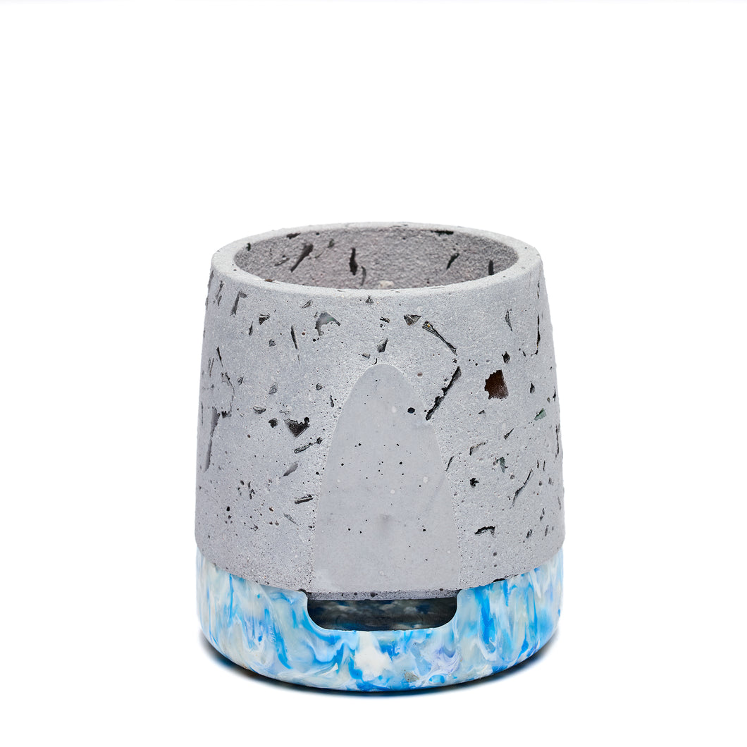 9cm Grey / Ice Blue