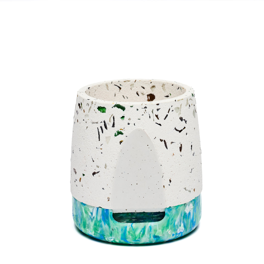 9cm White / Ocean